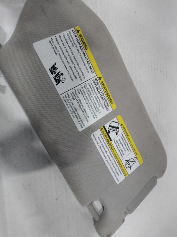 2018 INFINITI QX60 Black Sun Visor OEM Used 91000 Miles NJ25-21562-535239
