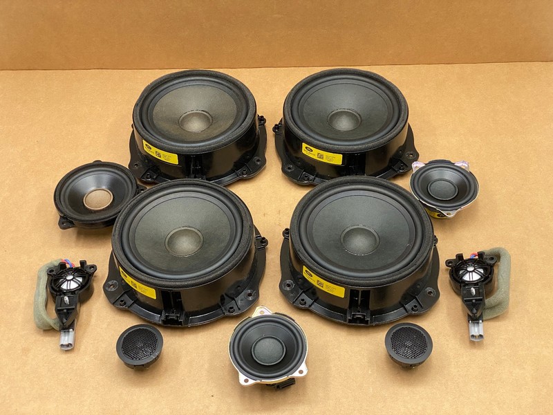 2017-2020 JAGUAR F-PACE AUDIO SOUND SUBWOOFER TWEETER SPEAKER SET OEM LOT791