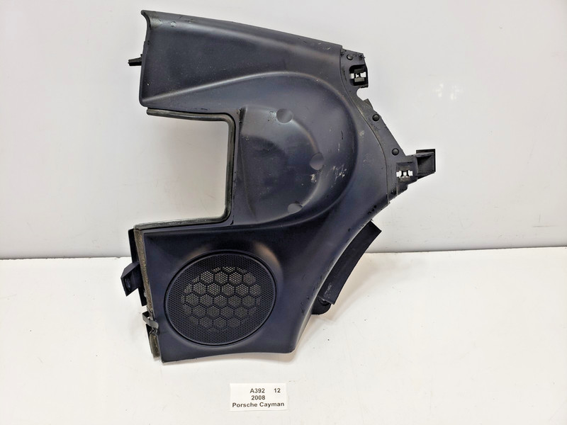 ✅06-12 OEM Porsche Cayman 987 Rear Right Side Speaker Tower Cover Trim *