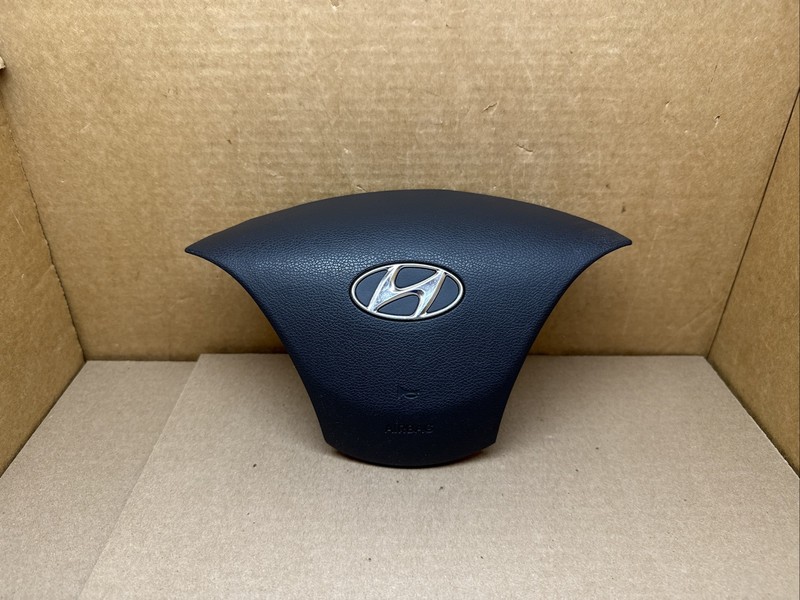 11-16 Hyundai Elantra Left Driver Side Steering Wheel Air Bag Airbag Dark Grey