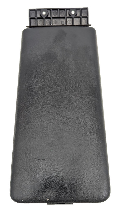 97-04 Mercedes R170 SLK230 Center Console Arm Rest Storage Cover Lid Black OEM