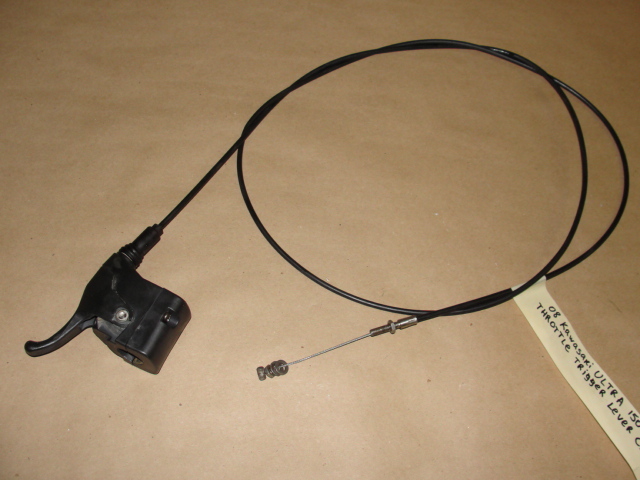 08 KAWASAKI ULTRA LX 1500 THROTTLE TRIGGER LEVER CABLE 1500LX