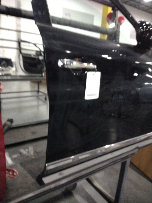 2013 Nissan Pathfinder Right Front Door Black - Used, 136K Miles, OEM Part