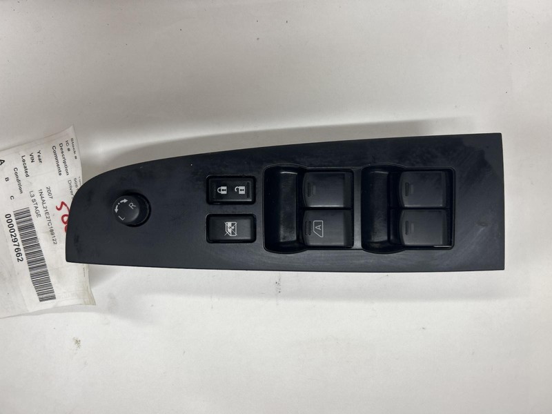 07-'12 NISSAN ALTIMA Front Door Switch Driver master OEM 1 Year Warranty!