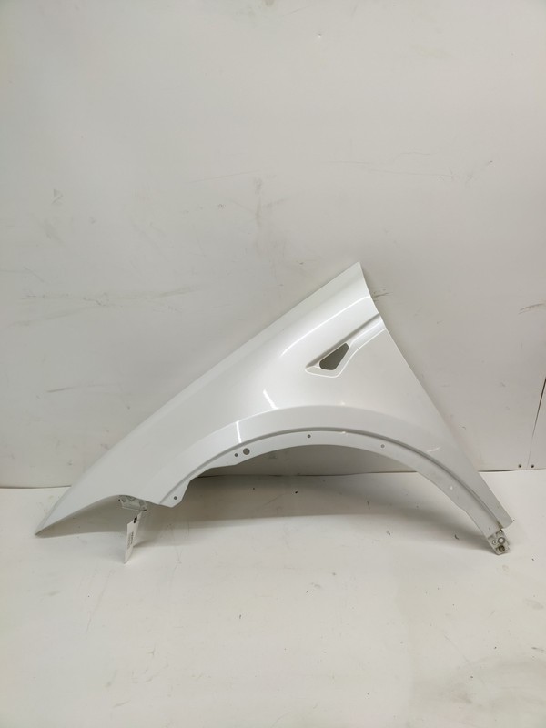 16-20 OEM Tesla Model X Front Left Driver Side Fender Panel Shell White 24064