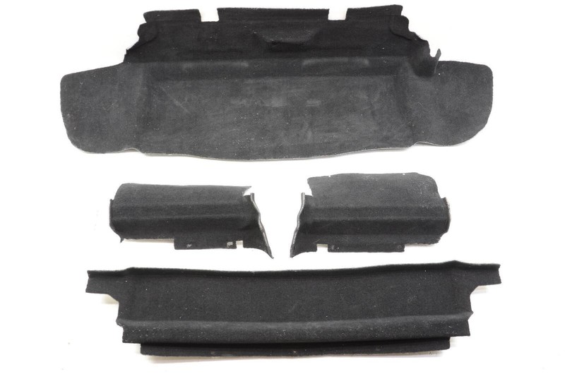 12-16 Tesla Model S Black Rear Trunk Carpet Set