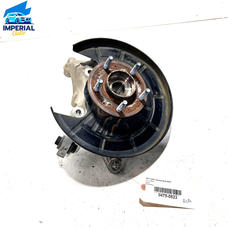 GMC TERRAIN 2018-2023 AWD REAR PASSENGER SIDE SPINDLE STEERING KNUCKLE & HUB OEM