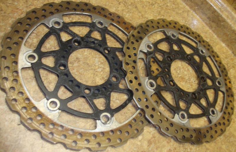 2007 Kawasaki Ninja EX 650 EX650 A EX650A 650R Front Disk Brake Rotor Wheel Rim