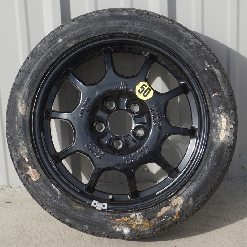 98-03 Mercedes W210 E430 CLK320 Emergency Spare Tire Wheel Rim R17 235 / 45 OEM
