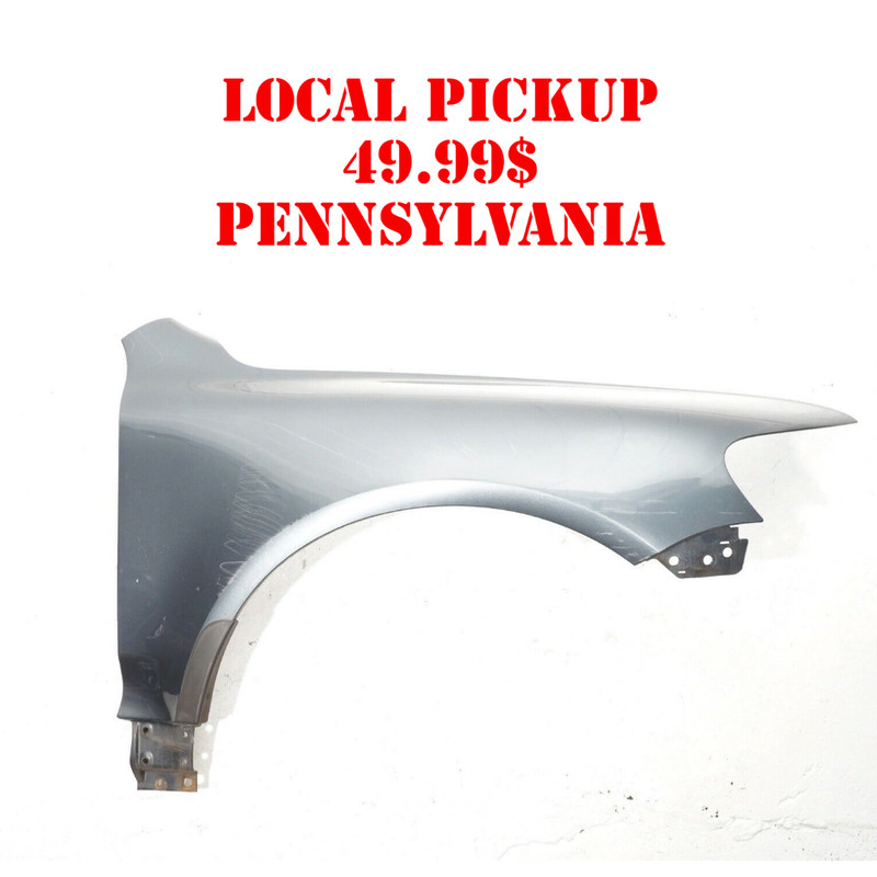 04 05 06 07 VOLKSWAGEN TOUAREG FRONT FENDER RIGHT PASSENGER SIDE OEM