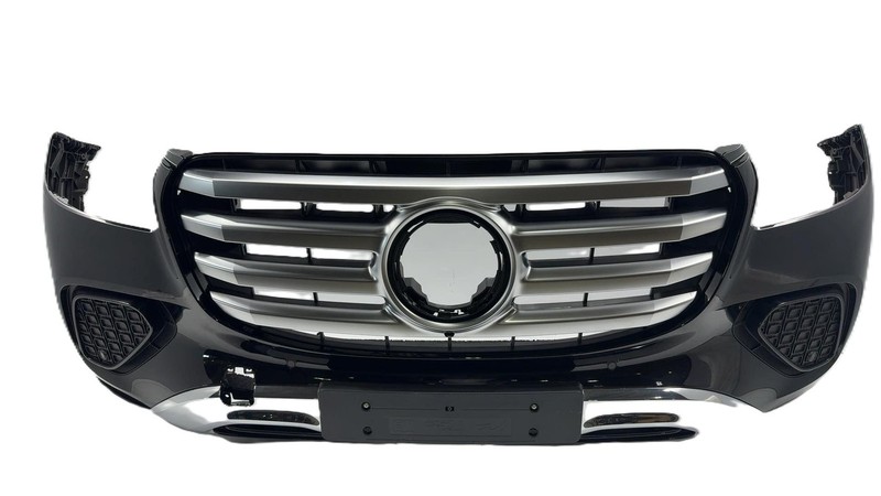 2024 Mercedes Gls Front Bumper Assembly W/ Parking Sensors Chrome Grille Scratch