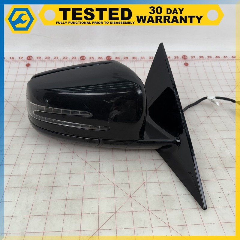 10-17 W207 E350 E550 Convertible Coupe RIGHT SIDE REAR VIEW DOOR MIRROR Black OE