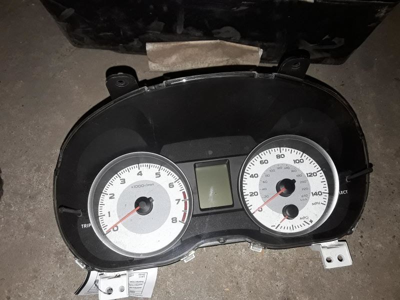 Speedometer Cluster MPH CVT With Automatic Headlamps Fits 13 SUBARU IMPREZA 7398