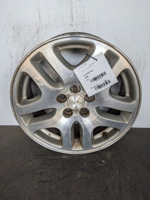 Wheel 16x6-1/2 Alloy 10 Flat Spoke Silver Inlay Fits 00-04 LEGACY 1188194
