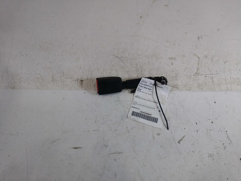 2015 INFINITI Q70 BLACK Seat Belt OEM 868421ME0B Used 117K Miles