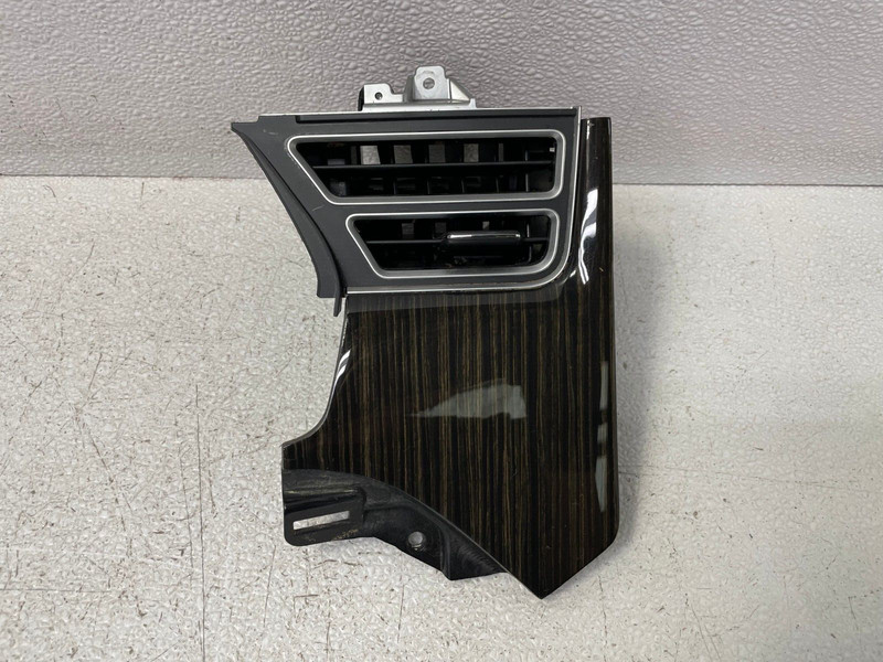 12-16 Tesla Model S Left Dash Molding Air Vent Grille Trim Obeche Gloss OEM BTP1