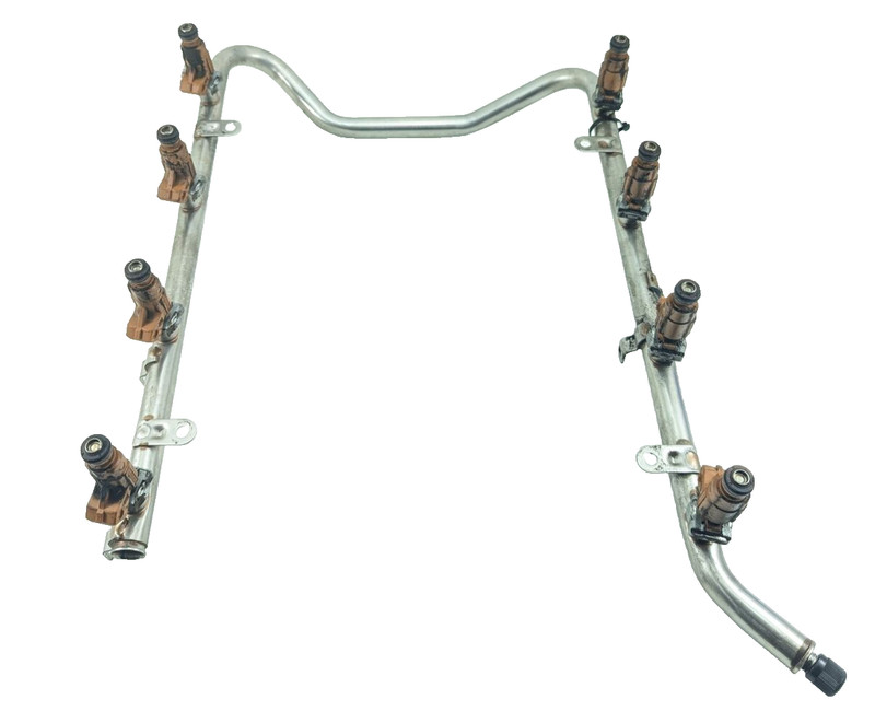 00-06 Mercedes W209 CLK55 CLS500 ML500 Fuel Injection Rail Line 1130700695 OEM