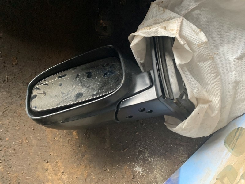 03-07 HONDA ACCORD 4 DOOR SEDAN LH DOOR MIRROR (NEW) SATIN SILVER