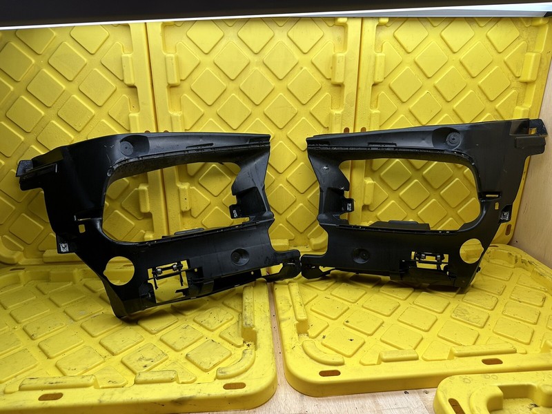 2011-2015 BMW F12 F13 M-AERODYNAMIC FRONT BUMPER COVER BRACKET LH AND RIGHT OEM