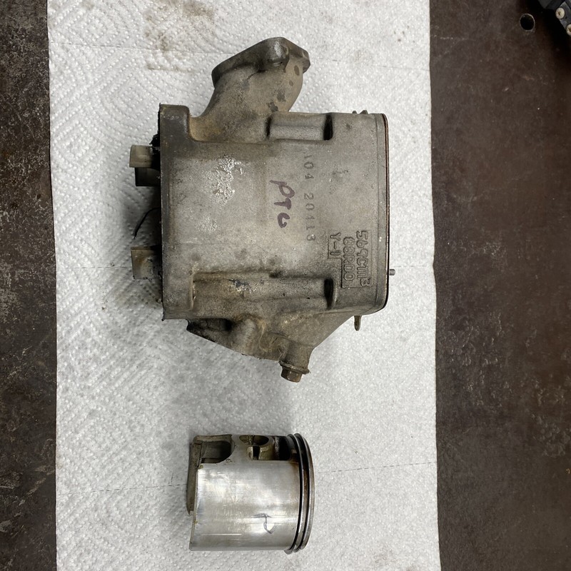 1992 YAMAHA EXCITER EX570 PTO Cylinder Jug Piston