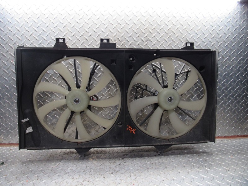 2012-2017 TOYOTA CAMRY 2.5L 2ARFE ENGINE COOLING FAN ASSEMBLY DUAL FAN DENSO