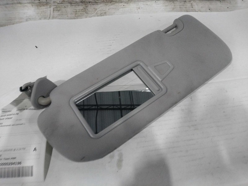 2018 Hyundai Santa Fe Black Used Sun Visor OEM Part #341942