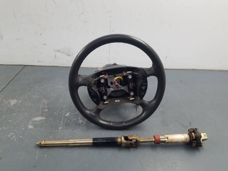 2003 03 04 Ford Mustang Cobra SVT Steering Wheel / Column / Key #7759 P9