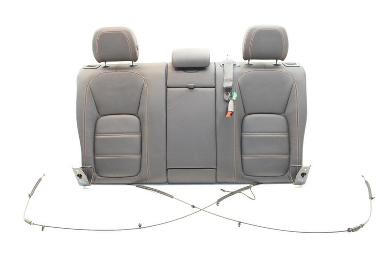 17-20 F PACE Black Leather Standard Rear Seat Back Assembly