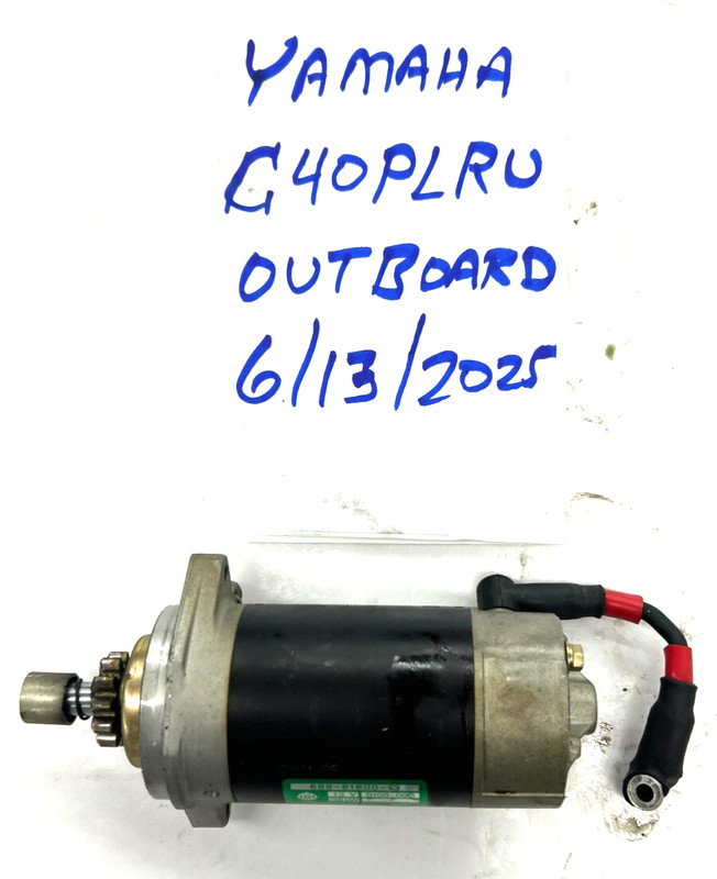 Yamaha 30-50hp Outboard Motor Electric Starter & Bracket Stay 689-81800-13-00