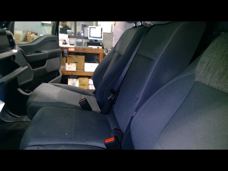 Front Seat Bench 40/20/40 Cloth Stationary Fits 21-23 FORD F150 PICKUP 1595412