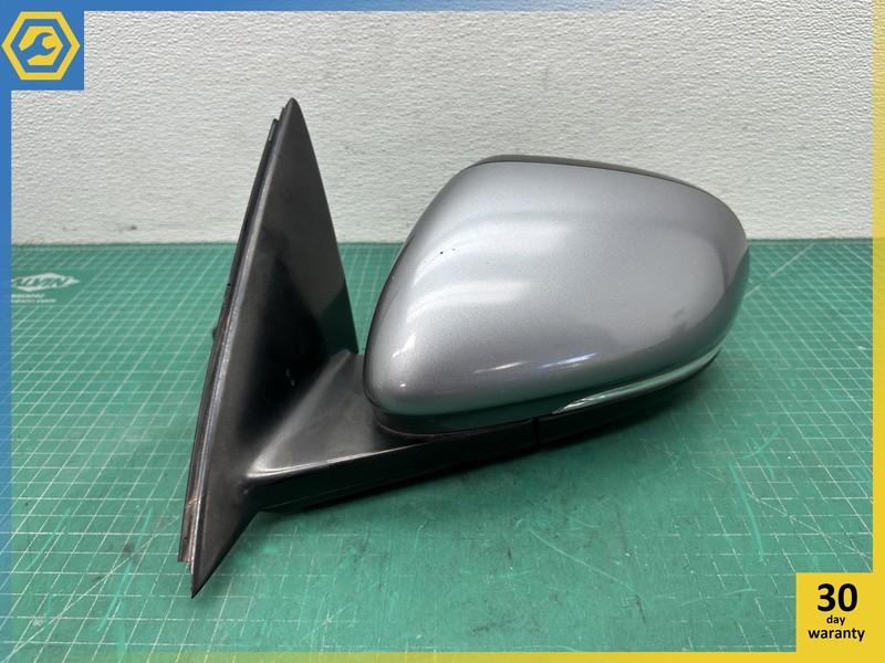 10-19 JAGUAR XJ XJR FRONT LEFT DRIVER SIDE REAR VIEW DOOR MIRROR Gray OEM