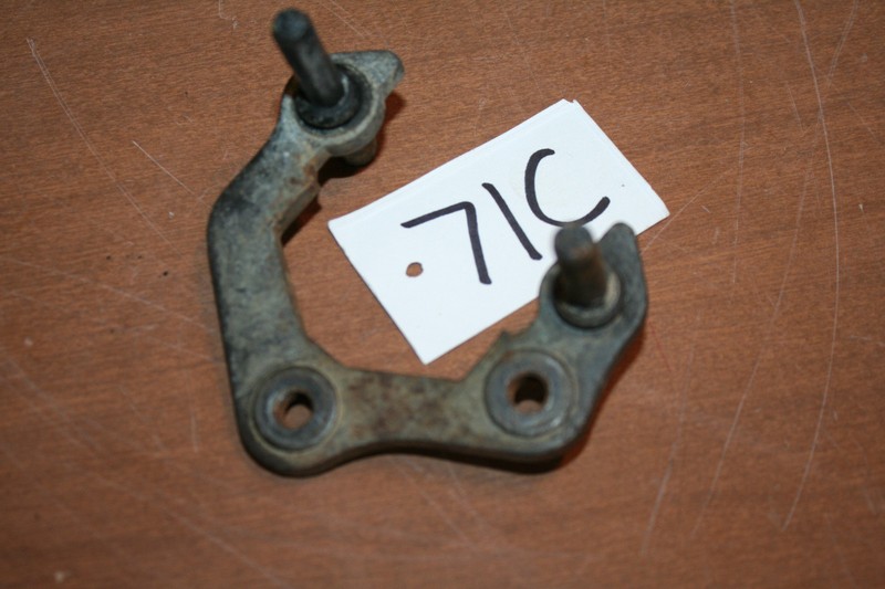 1986 Kawasaki KX125 Rear Brake Caliper Slider Bracket OEM 86 B