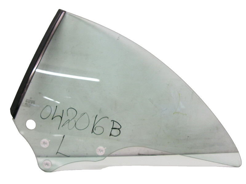 03-09 MERCEDES W209 CLK500 CLK320 CLK350 QUARTER WINDOW GLASS REAR LEFT 0416B