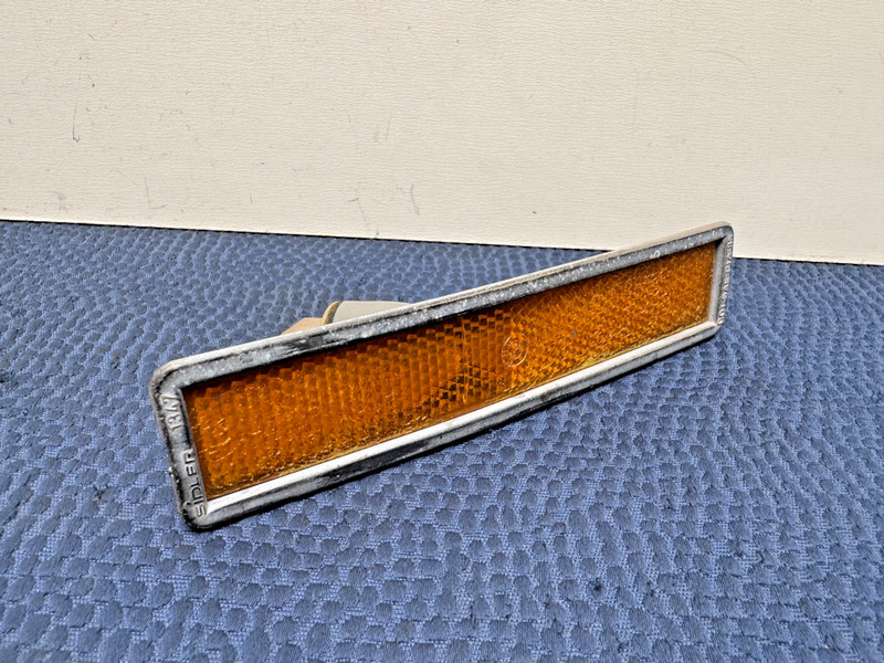BMW E30 Front Orange Side Marker Turn Signal Driver Left Or Passenger Right OEM