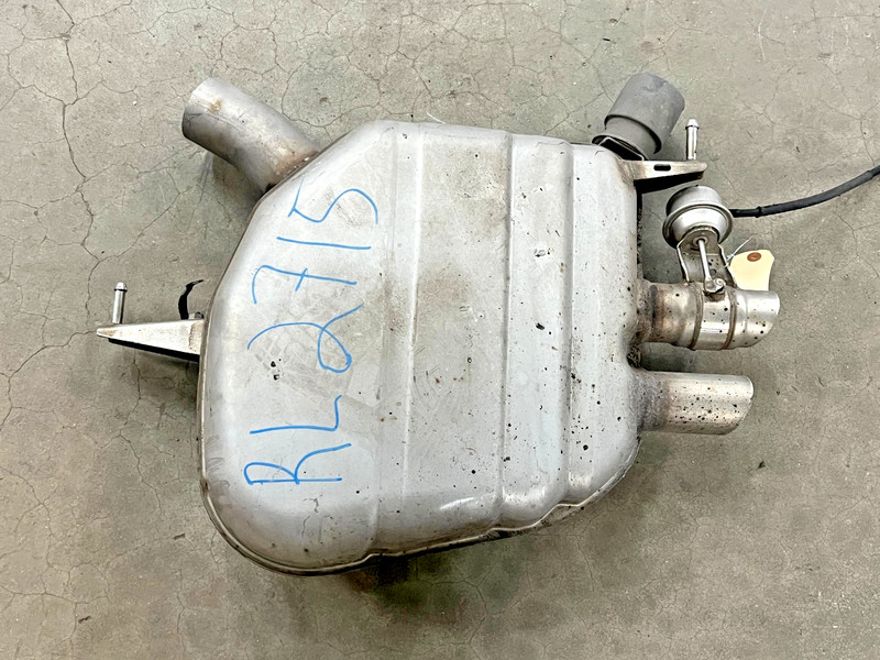 ⭐2012-2015 BMW 750I RWD REAR LEFT SIDE EXHAUST MUFFLER PIPE ASSEMBLY OEM LOT2715