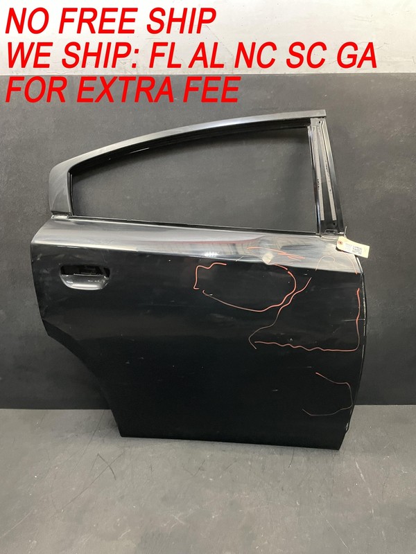 Rear Right Door Shell 2019 Dodge Charger 68089372AE 2011 - 2020 2021 2022 2023 X