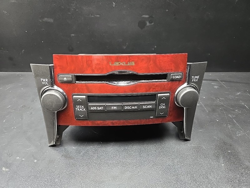 2007-2009 LEXUS LS460 AM FM CD PLAYER RADIO RECEIVER HEAD UNIT OEM 86120-50F10