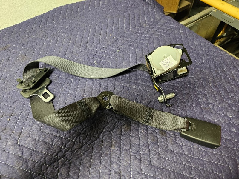 2013-2015 KIA OPTIMA HYBRID REAR CENTER MIDDLE SAFETY SEAT BELT RETRACTOR OEM*