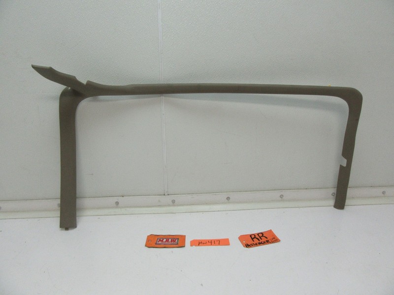 VENTURE SILHOUETTE REAR BACK DOOR PANEL RIGHT RH INTERIOR TRIM TOP GLASS WINDOW