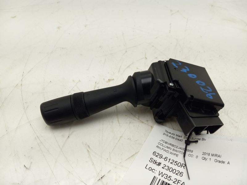 16 17 18 19 TOYOTA MIRAI PASSENGER RIGHT COLUMN SWITCH WIPER US MARKET
