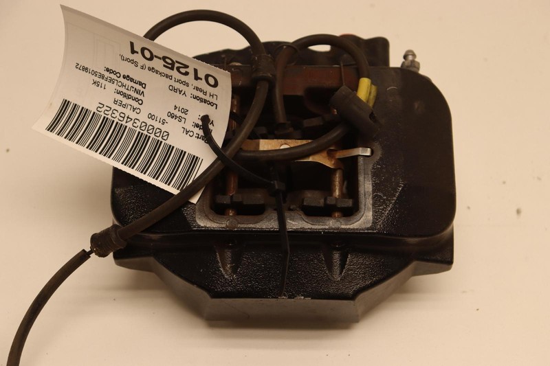 2010-2017 LEXUS LS460 REAR LEFT SIDE BRAKE CALIPER SPORT PACKAGE OEM