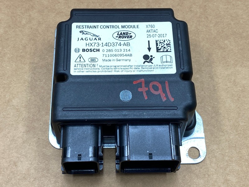 2018-2020 JAGUAR F-PACE DIAGNOSTIC COMPUTER CONTOL MODULE UNIT OEM LOT791