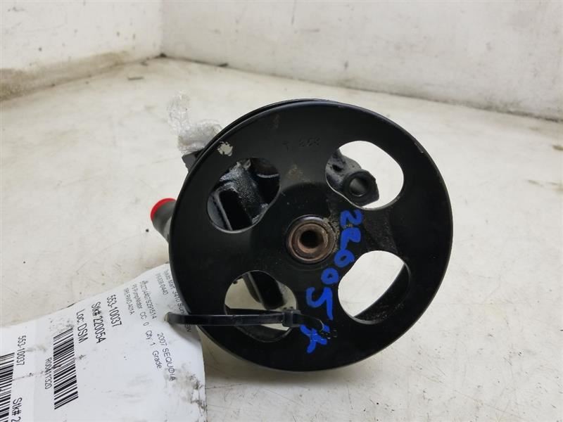 01 02 03 04 05 06 07 TOYOTA SEQUOIA SR5 POWER STEERING PUMP 2UZFE