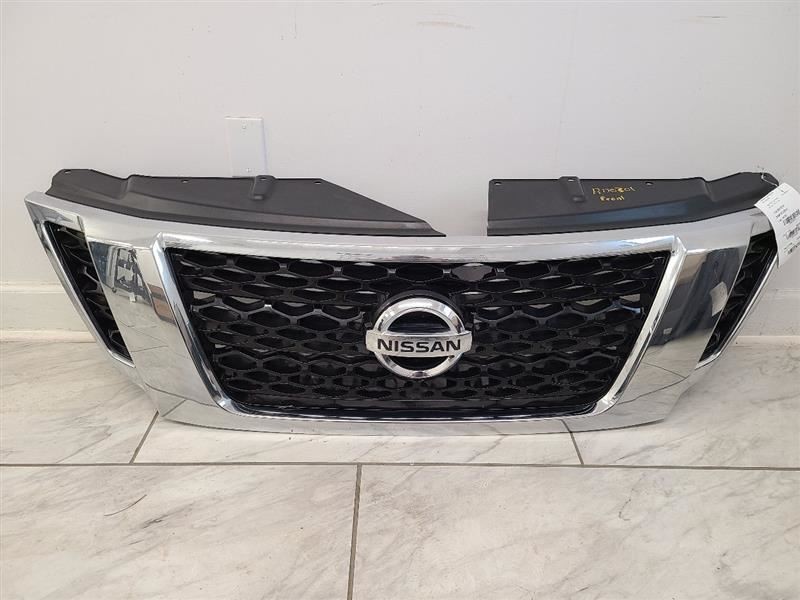 Grille With Surround View Bright Chrome Fits 17-20 ARMADA 578128