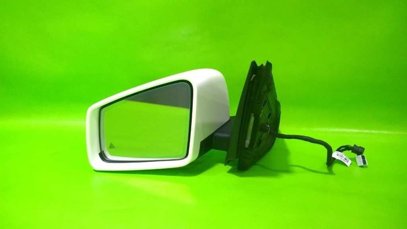 12-15 C350 CPE DRIVER LEFT SIDE VIEW MIRROR W/BLIND SPOT OEM 3991-62
