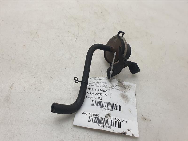 1992 TOYOTA PICKUP DELUXE 2.4L 4X4 MT EGR VALVE MODULATOR
