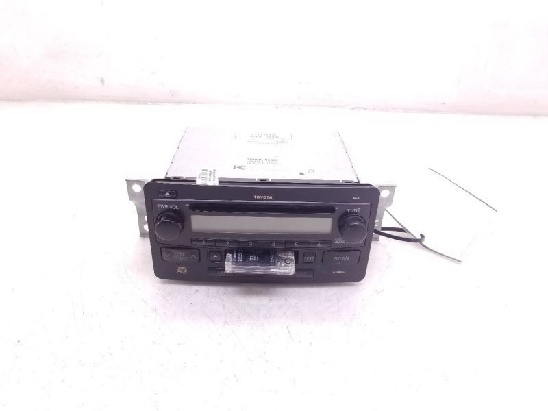 03-04 TOYOTA TUNDRA RADIO/STEREO RECEIVER UNIT ASSEMBLY
