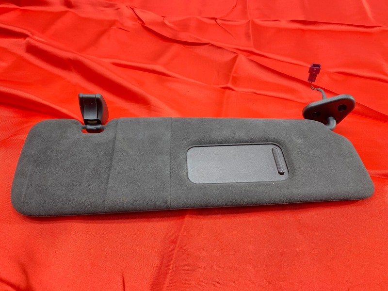 12-19 BMW F06 F13 640 650 M6 Right Upper Sun Visor Shade Alcantara Black OEM✅