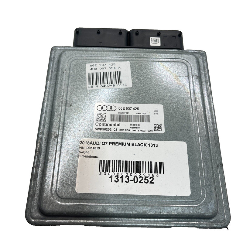2017 - 2019 AUDI Q7 3.0L ENGINE MOTOR CONTROL MODULE ECU ECM OEM