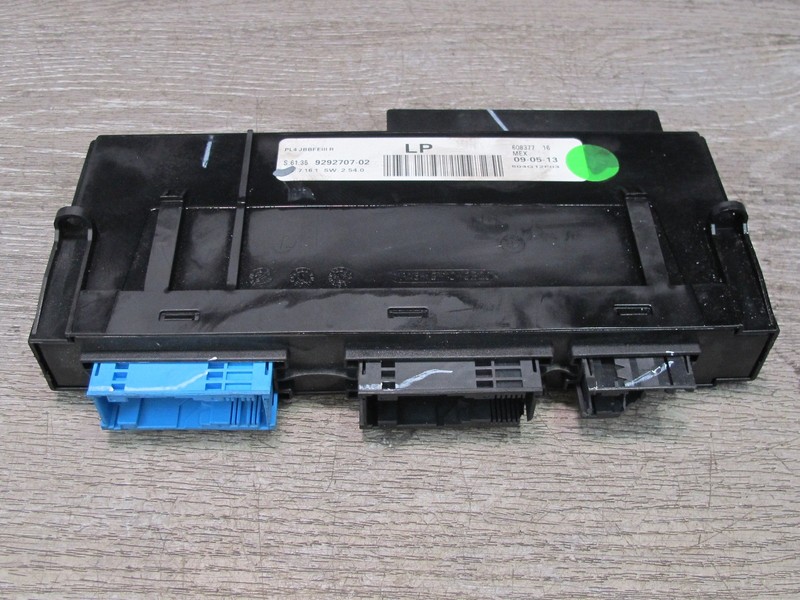 2010-2014 BMW E71 X6 X6M PL4 JBBFEIII BODY CONTROL MODULE UNIT BCM BCU 9292707